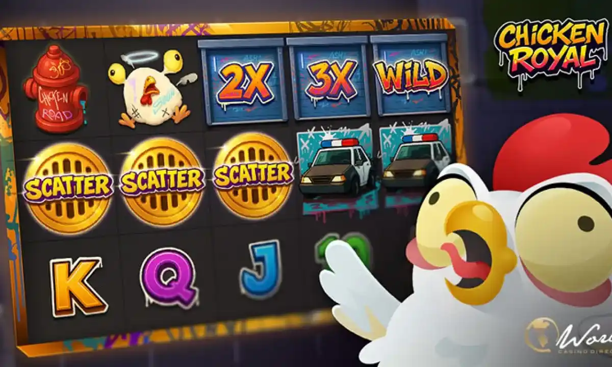 Chicken Royal: el nuevo slot de InOut Games del universo Chicken Road